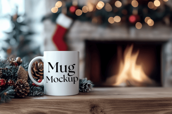Download Christmas White Mug Mockup - Premium Bundle